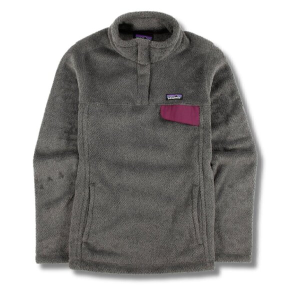 Patagonia Tops - Patagonia Re-Tool Snap-T Pullover Feather Grey M Gorpcore Polartec Outdoor Gray